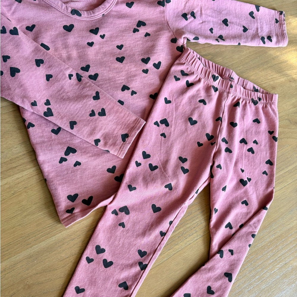 H&M Heart Pattern 2-Piece Set - Picture 3 of 6